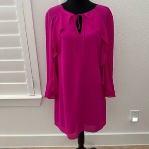 Badgley Mishka Elegant Hot Pink Women's Dress